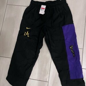 Nike LA CITY EDITION NBA Black and Purple Joggers